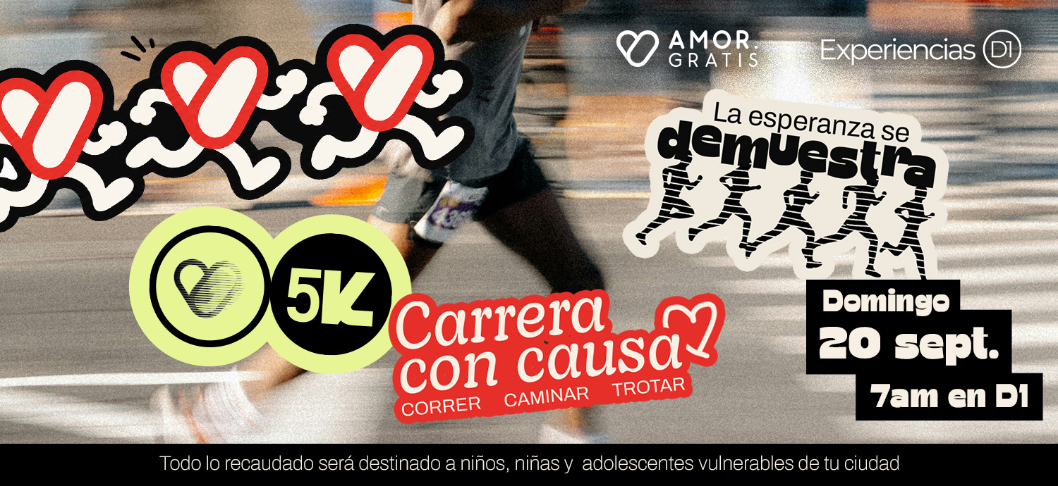 AMOR GRATIS 5K CON CAUSA