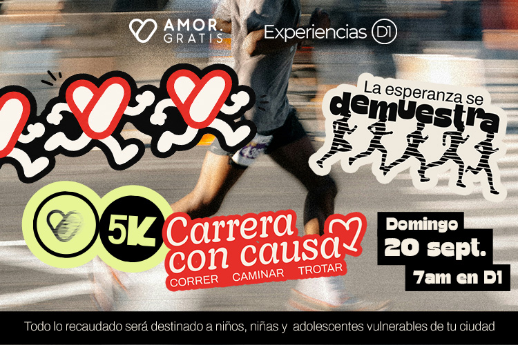 AMOR GRATIS 5K CON CAUSA