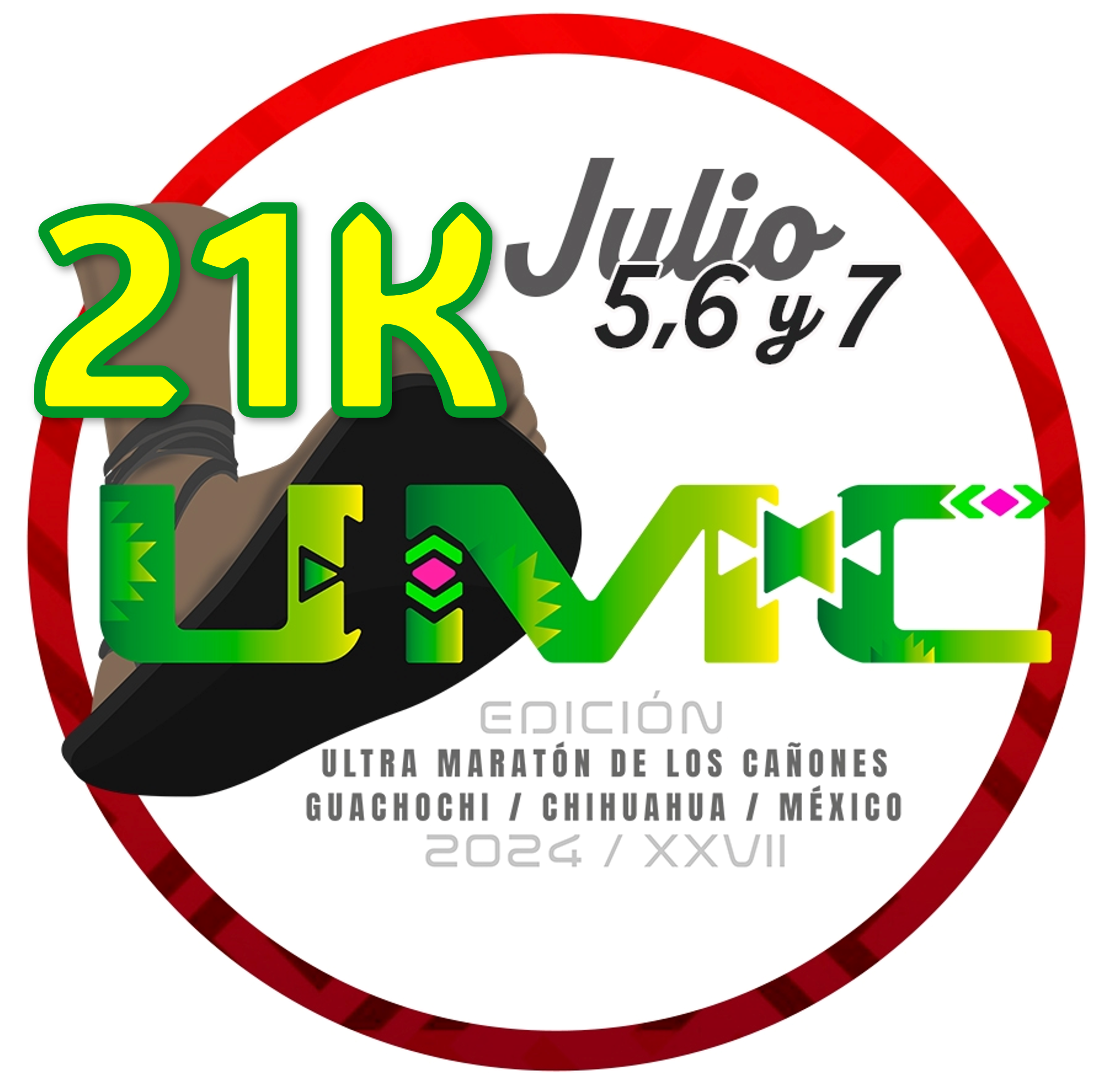 21K ULTRA MARATON DE LOS CAÑONES 2024