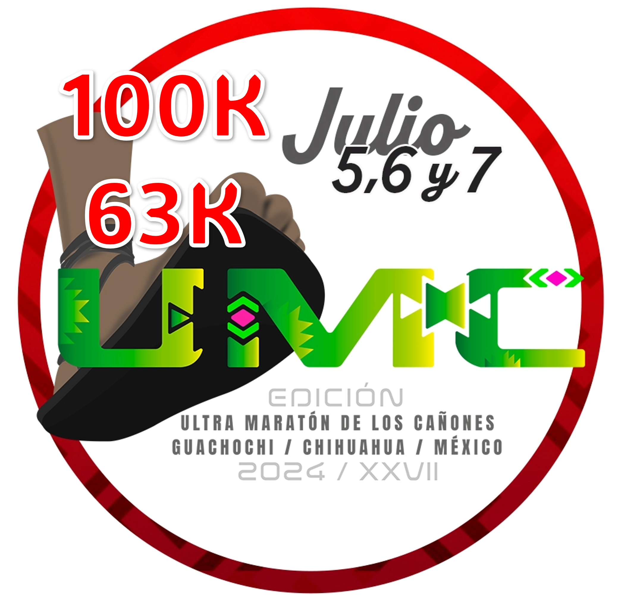 100K Y 63K ULTRA MARATON DE LOS CAÑONES 2024